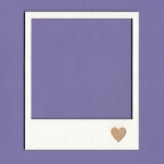 1146 Tekturka - Polaroid simple love 1 - G3
