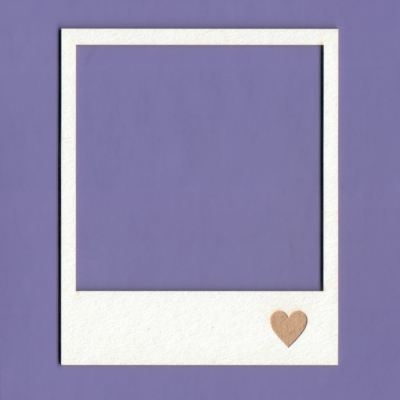 1146 Tekturka - Polaroid simple love 1 - G3