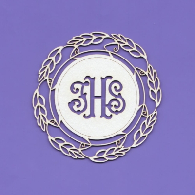 1247 Tekturka - Ramka Holy IHS 3 - G8