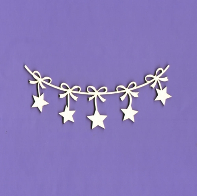 1304 Tekturka - Zimowa kolekcja - Świąteczne gwiazdeczki - G4