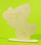 Tekturka - Kaczorek - Click and Paint ZW0004