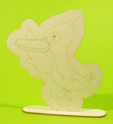 Tekturka - Kaczorek - Click and Paint ZW0004