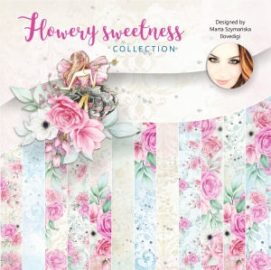 Flowery Sweetness FS30 - Duży bloczek 12x12" 