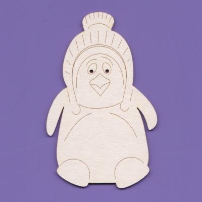 117 Tekturka - Kolekcja Pingwinki 02  -  G4 