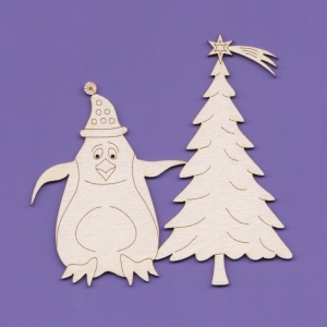 120 Tekturka - Kolekcja Pingwinki 05  -  G4   