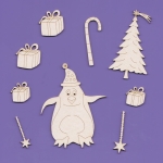 111 Tekturka - Kolekcja Pingwinki ZESTAW 01  -  G10     