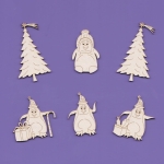 112 Tekturka - Kolekcja Pingwinki ZESTAW 02  -  G10      