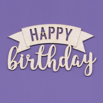 297 Tekturka - Happy birthday  G5 