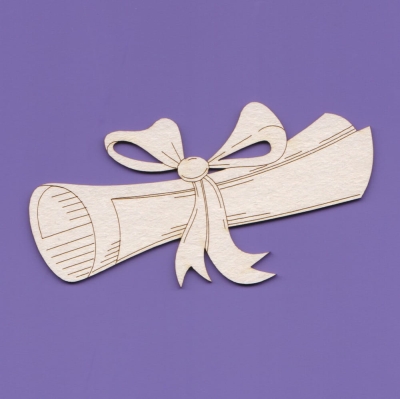 308 Tekturka - Zwój papieru - Dyplom Studenta  G4