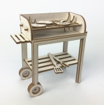 1480 Tekturka  -  Grill 3D   