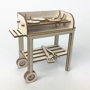 1480 Tekturka  -  Grill 3D   
