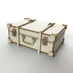 1482 Tekturka - Walizka Retro 3D  