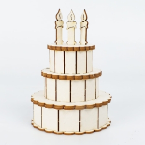 1484 Tekturka -  Tort 3D - DECOR