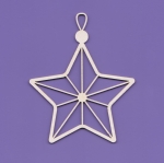 162 Tekturka Zawieszka gwiazdka - G3