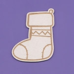 445 Tekturka  - Xmas Sock - G5     