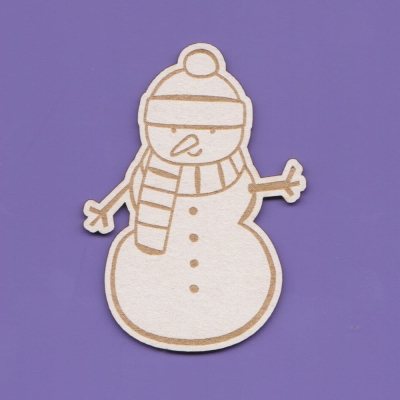 512 Tekturka  - Bałwanek Ginger - G5  