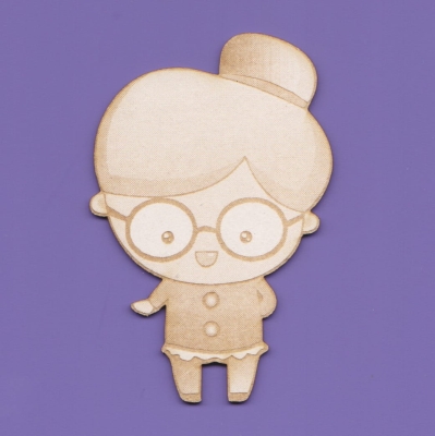 1488 Tekturka - Babcia stojąca - G4    