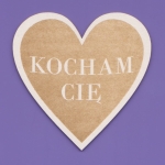 1500 Tekturka - Serce - Kocham Cię - G5