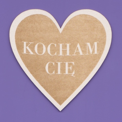 1500 Tekturka - Serce - Kocham Cię - G5