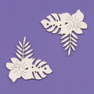 653  Tropic Flowers x2 -  G5    