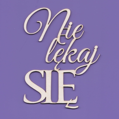 1519 - Tekturka - Nie lękaj Się - Komunia22 - G6