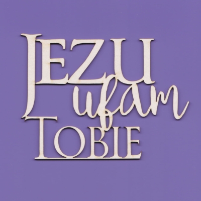 1520 - Tekturka - Jezu ufam Tobie - Komunia22 - G6 
