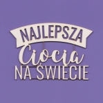 1530 - Tekturka - Najlepsza Ciocia na świecie 03 - G7       