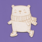 1561 Tekturka - Christmas Misiek 03 - G6   