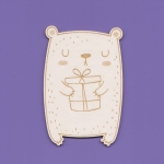 1564 Tekturka - Christmas Misiek 06 - G6    