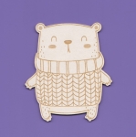 1565 Tekturka - Christmas Misiek 07 - G6     