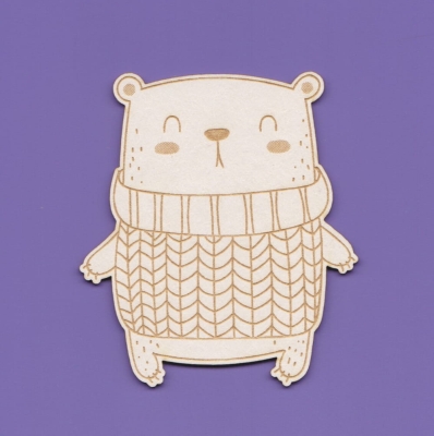 1565 Tekturka - Christmas Misiek 07 - G6     