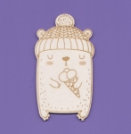 1568 Tekturka - Christmas Misiek 10 - G6        