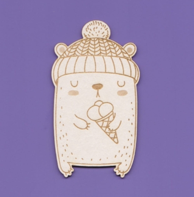 1568 Tekturka - Christmas Misiek 10 - G6        