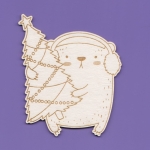 1569 Tekturka - Christmas Misiek 11 - G6         