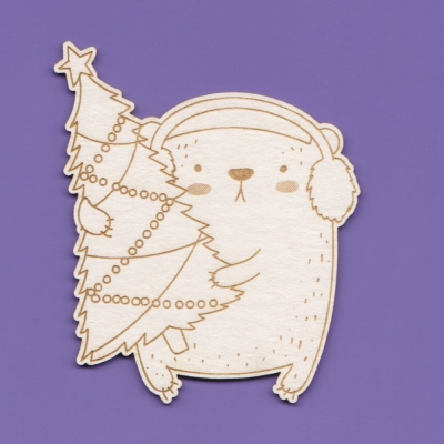 1569 Tekturka - Christmas Misiek 11 - G6         