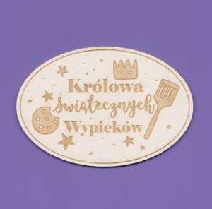 1575 Tekturka -  Królowa świątecznych wypieków- Xmas22 - G6 