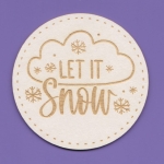 1580 Tekturka -  LET IT SNOW 02 - Xmas22 - G5