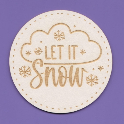 1580 Tekturka -  LET IT SNOW 02 - Xmas22 - G5