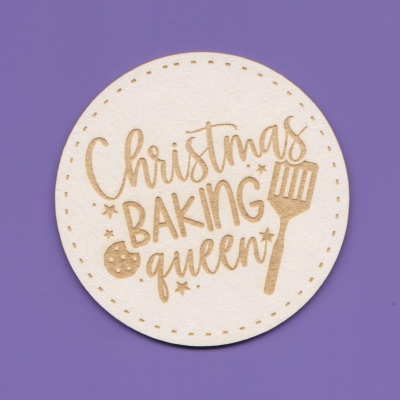 1581 Tekturka -  Christmas baking Queen 02 - Xmas22 - G5 