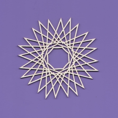 1592 Tekturka -  Star01 - Xmas22 - G5 