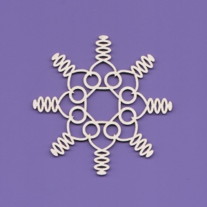 1594 Tekturka -  Star03 - Xmas22 - G5   