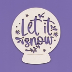 1600 Tekturka - Let it snow Kula01 - Xmas22 - G7      