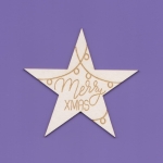1604 Tekturka - Star05 Merry Xmas - Xmas22 - G6    