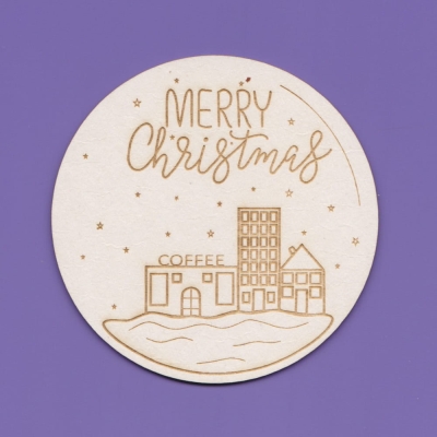 1610 Tekturka - MERRY COFFEE  - Xmas22 - G7