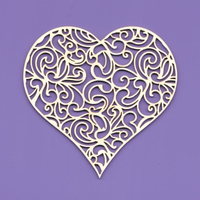 270 Tekturka - Ażurowe Serce G9