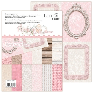 Mum's love Basic - Bloczek papierów do scrapbookingu 15.2x20.3cm - Lemoncraft