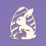 1662 Tekturka -  Zajączki wielkanocne w Jajku - G4