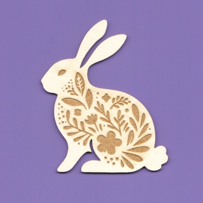 1663 Tekturka -  Zajączek Wielkanocny - Deco - G5