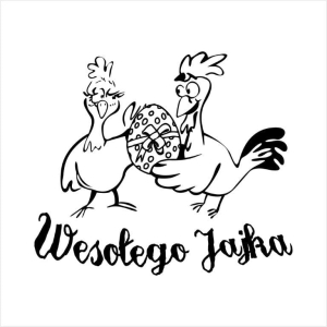 152 Stempel -  Wesołego jajka
