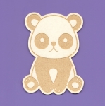 535 Tekturka -  Słodziaki Panda